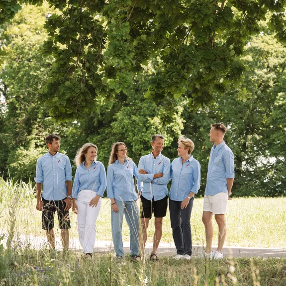 Das Team vom Bioweingut Lenz